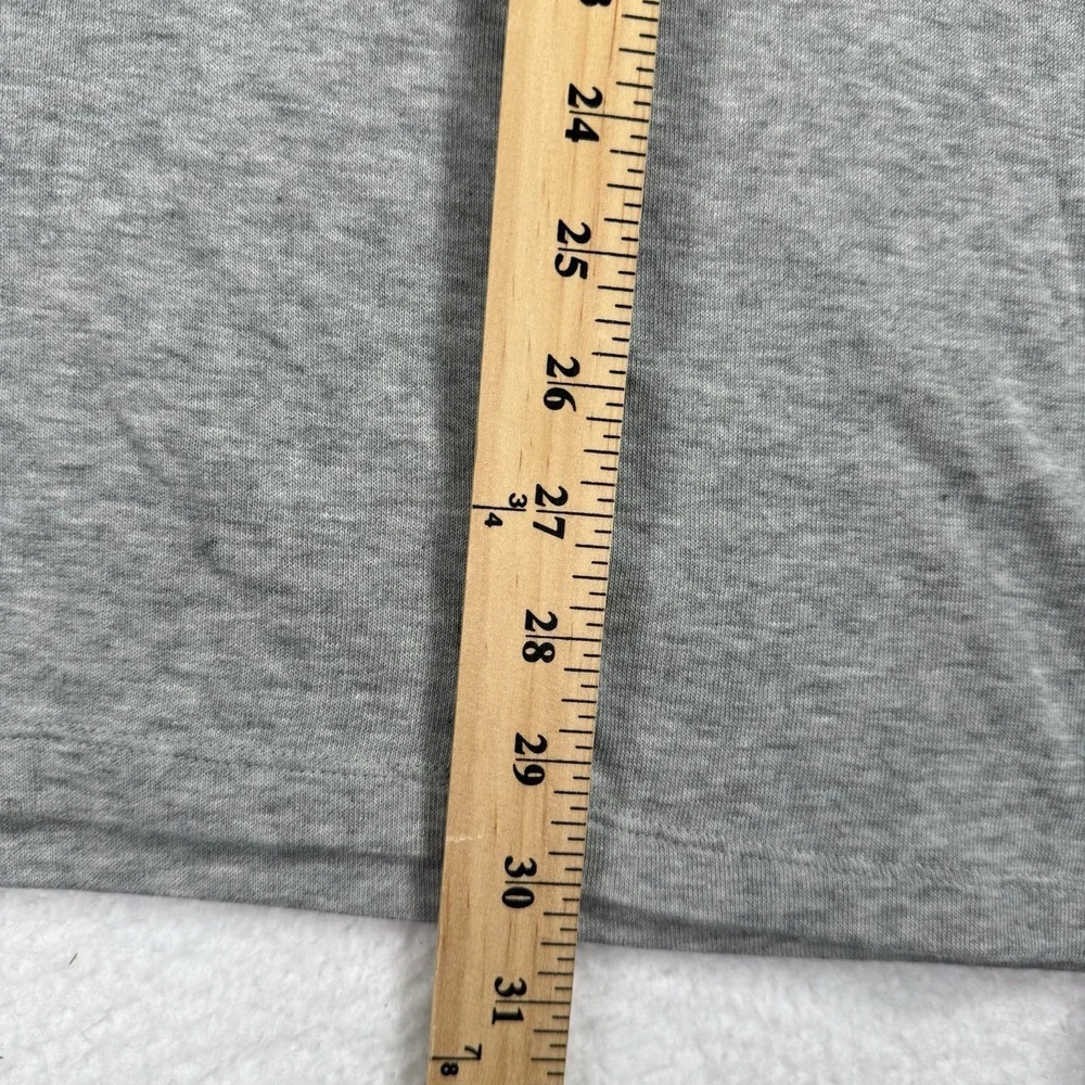Banana Republic Shirt Mens L Gray Long Sleeve V Neck Sweatshirt‎ Classic Soft
